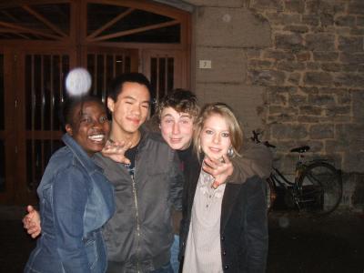 zaza, Thomas, tape l'incruste et AMandiNe 